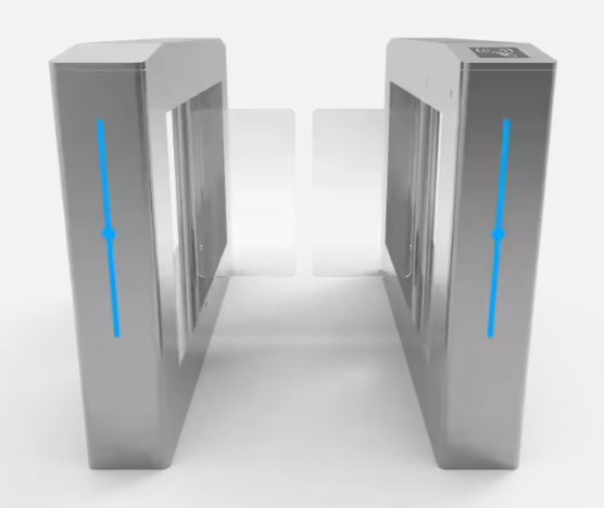 TDZ Security Swing Barrier Outdoor Turnstile Gate Face Recognition Access Control QR for School Office TDZ Security Swing Barrier Outdoor Turnstile Gate Face Recognition Access Control QR for School Office